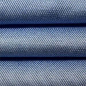 100% памук кепър кардиран боядисани тъкани униформи работни облекла тъкани