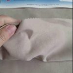 Швейцарски креп 99% POLYCOTTON + 1% CARBON YARN тафта тъкан за електронна униформа